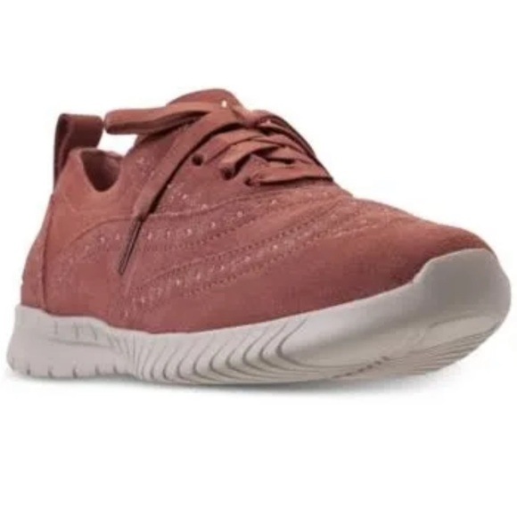 Skechers Smart N Sassy suede sneakers 11 mauve - Picture 1 of 9